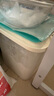 俏洁米桶家用50斤20斤食品级防虫防潮密封容器五谷杂粮面粉箱储存米罐 【透明白*50斤】送量杯 实拍图