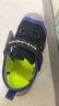 Skechers斯凯奇儿童包头凉鞋男童鞋夏季轻质防滑女大童大头沙滩鞋302969L 黑色/蓝色/柠檬色/BBLM 28.5 实拍图