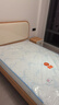 全友（QUANU）家居北欧风儿童软包床青少年次卧室实木脚男女孩单人小床政府补贴 儿童床+床头柜*1+床垫 1.35*2米【实木承重框架】 实拍图