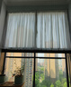 伊帘坊魔术贴窗帘窗纱免打孔安装纱帘透光不透人阳台纱飘窗白色竖百叶纱 百叶纱-白色-魔术贴-送绑绳 宽0.9*高1.2（含褶）一片 实拍图