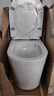 科勒（KOHLER）家用侧排马桶小户型左右排直冲式坐便器防臭防堵卫生间坐便器 左排水-智洁雪花釉面 实拍图