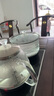 茶具电茶台玻璃消毒锅单个配件煮茶杯消毒壶不锈钢三环洗茶杯单配 不带开关/玻璃消毒锅-黑色顶珠 实拍图