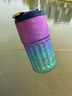 MULTIPOTENT钛杯男女咖啡杯保温杯带钛吸管高颜值礼品钛博仕系列幻色紫420ml 实拍图
