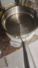 韩笑316不锈钢平底锅无涂层不粘锅家用电磁炉燃气灶烙饼煎蛋牛排煎锅 【带盖】无涂层平底锅 20cm 实拍图