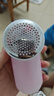 【经典爆款】家用毛球修剪器 充电式毛衣物大衣去球器 便捷宿舍差旅剃毛机打毛器粘毛器 插电款标配粉色 实拍图