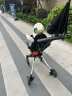 AMORHOME遛娃神器婴儿推车儿童手推车轻便可折叠高景观宝宝小推车溜娃神车 墨非绿 轻便折叠-带伞 实拍图