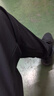 匹克运动裤男夏季跑步速干梭织长裤休闲裤运动服男裤直筒裤束脚裤裤子 黑-【春夏梭织直筒裤】2061 XL (180) 实拍图