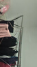 华恺之星晾衣架落地折叠晾衣杆阳台晒衣架不锈钢晒被子架YJ67三杆2.4米 实拍图