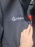 特步防泼水外套新款男夹克上衣跑步训练服户外双层风衣运动服 内敛灰-0010 L 实拍图