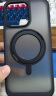 ANKER安克支点壳 适用iphone15苹果手机保护套磁吸充电磨砂旋转SGS认证防摔支架壳 黑色 实拍图