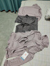 骆驼（CAMEL）瑜伽套装女跑步健身四件套运动服 Y23BATL6052 杜若紫/烟雾紫 M 实拍图