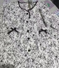 柔曼绮双层纯棉纱布春夏月子服哺乳套装薄款孕妇睡衣 RSY-60014 L(建议100-125斤) 实拍图