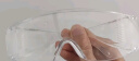 霍尼韦尔（Honeywell）防冲击护目镜骑行骑车防飞溅透光防护镜 防雾防飞沫轻便防风平镜 实拍图