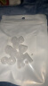 Masentek ES20蓝牙耳机耳帽耳塞套头硅胶软塞帽冒入耳式通用保护套配件可替换 适用华为vivoppo小米 白 实拍图