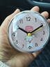 卡通迷你浴室防水小时钟厨房卫生间防水挂钟新款墙上厨房表防潮 粉粉羊7.2cm【送电池】1个装 实拍图
