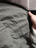 马登工装山系深灰口袋衬衫美式休闲免烫抗皱宽松长袖衬衣叠穿外套男 深灰色 S 实拍图