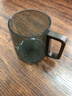 南山先生玻璃杯带把带盖便携泡茶杯茶水分离大容量办公杯带柄家用绿茶杯子 清灵杯 不带过滤 实拍图