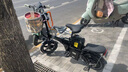 凤凰（Phoenix）电动自行车折叠电动车锂电池小型代驾车男女式成人电助力车 小飞侠 黑色/铝合金/48V可提电池 10AH电动续航30km 实拍图