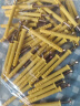 CREABY小黄鱼塑料膨胀管膨胀螺丝胶塞螺栓涨塞6mm8mm10mm自攻螺丝套装 M6*30 [80套] 配碳钢自攻 实拍图