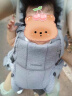 BabyBjorn 瑞典BabyBjon婴儿背带Harmony系列多功能抱娃神器外出解放双手 Harmony系列-3D网眼 银色 实拍图