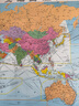 【精装版 中英文对照】世界海运交通图 大尺寸2.26米*1.1米 世界交通地图挂图 航海港口航空油港公路铁路里程 国际物流公司港务局海关专用地图） 实拍图