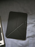 PITAKA适用苹果iPadMini7保护壳iPadPro保护套2025-18款Air7/Mini6通用磁吸超薄皮套支架带笔槽11/13英寸 黑色  2024款iPad Pro 11寸 实拍图