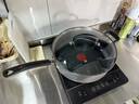 特福（Tefal）炒锅平底锅少油少烟红点感温不粘锅燃气灶电磁炉通用炒菜锅28cm 实拍图