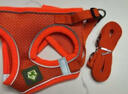 迪普尔狗绳狗狗牵引绳拴狗链子胸背带宠物猫咪小狗中型犬小型犬遛狗绳子 橙色M-（建议体重6-9斤） 实拍图