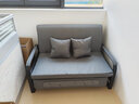 楠姝【当天发货】沙发床一体两用小户型布艺单人实木双人折叠沙发床 【1.58m普通款】5cm海绵+2cm椰棕 实拍图