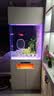 新概念（NEW CONCEPT AQUARIUM）鱼缸客厅带柜子一体缸小型定制卫生间半墙玻璃生态底滤智能水族箱 只定做单缸体按具体尺寸计算价格 实拍图