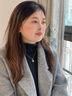熙雪见兰花平安扣项链女士轻奢高级感兰花吊坠锁骨链女送妈妈母亲节礼物 兰花平安扣项链Y029-白粉礼盒 实拍图