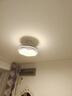 新飞风扇灯led隐形扇叶厨房卧室餐厅吊扇灯静音变频照明灯具 云朵白-42寸无极变频-96w-遥控 实拍图