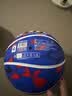 迪卡侬（DECATHLON）儿童篮球球队配色泡沫塑料幼儿园小学生耐磨防滑 4号儿童篮球K500 蓝色/ 橙色 实拍图