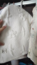 babylove婴儿上衣春款纯棉长袖T恤简约百搭春装男女宝宝休闲纯色打底衫 薏米白 90 实拍图