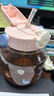膳魔师海洋系列夏季大容量可斜挎吸管儿童水杯大容量水壶1200ml 蓝 实拍图