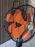 方帅双头电风扇360度旋转 双向风扇新款落地扇商用工业强力大风力电扇 18寸橙色/旋钮-双面可单控/505# 实拍图