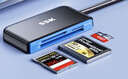 飚王（SSK） USB/Type-C高速4.0读卡器SD TF CF卡多功能多合一读卡器 支持相机行车记录仪手机存储内存卡 USB3.1 SD/TF/CF SCRM333 实拍图