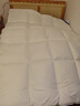 高端95白鹅绒羽绒床垫软垫家用加厚保暖五星级酒店床褥四季通用 白色约6cm-春秋款【软硬适中】 150x200cm 实拍图