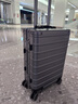 瑞德姆（REDURM）行李箱旅行箱全铝镁合金男女拉杆箱小型密码箱万向轮登机箱  钢枪色-时尚款精致细腻氧化磨砂 20英寸 -可登机/适合短期出差出行 实拍图