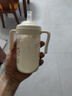 小土豆（potato）奶酪杯PPSU奶瓶大宝宝水杯宽口径手柄防摔防胀气吸管奶瓶一岁以上 米白色 实拍图