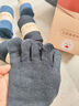 恒源祥五指袜男士100%纯棉防臭秋冬五只脚趾分趾全棉商务中筒袜跑步运动 黑2青2浅灰1 共 5双 【100%纯棉】中筒五指袜 实拍图
