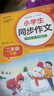 小学生同步作文 二年级下册 根据小学人教版语文教材编写 作文专项训练 单元作文题详解 理清写作思路 好词好句好段素材积累 彩色印刷 大字 宽行距 实拍图