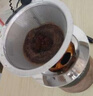 Hero咖啡过滤网 双层304不锈钢过滤器 滤杯漏斗免滤纸手冲咖啡壶套装 银色1-2杯-底座款 实拍图