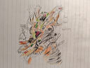 辉柏嘉（Faber-castell）软性重彩油画棒学生绘画画画套装工具蜡笔画 基础色系 48色 122746 速写 马克笔绘画 实拍图