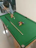 浮造台球桌家用儿童小型桌面室内迷你桌球六一礼物玩具可折叠大号桌子 【2.5cm球】62厘米-中号短腿桌面 实拍图