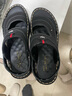 蜻蜓牌夏季皮凉鞋男士真皮休闲凉拖两穿大码防水软底户外穿开车沙滩鞋男 黑色 运动鞋码，脚宽胖选大一码 42 实拍图