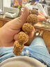 彩荷五星蜂王满肉大金刚菩提手串男士文玩菩提子原籽盘玩佛珠父亲节 【高货】巨肉五星蜂皇22mm【送蜜 实拍图