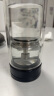 希诺双层玻璃杯磁吸式茶水分离杯子男高档茶杯水杯XN-7013紫罗兰370mL 实拍图