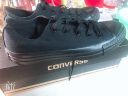 匡威（Converse）官方 All Star男女经典低帮帆布鞋黑色101007 1Z635/黑色 36.5 实拍图