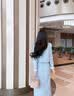 香影蓝色小香风套装裙女2026秋季新款千金感赫本风法式裙子两件套 蓝色 S 实拍图